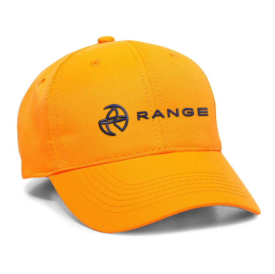 Structured Blaze Orange Cap – Range Swag