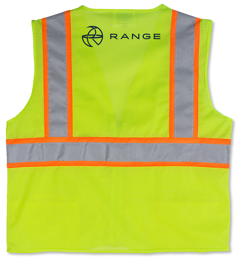 Class 2 Deluxe Vest Safety Green Range Swag