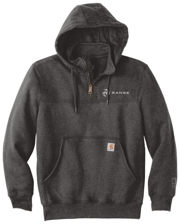 Carhartt® Rain Defender Paxton Heavyweight Hooded Zip Mock Sweatshirt ...