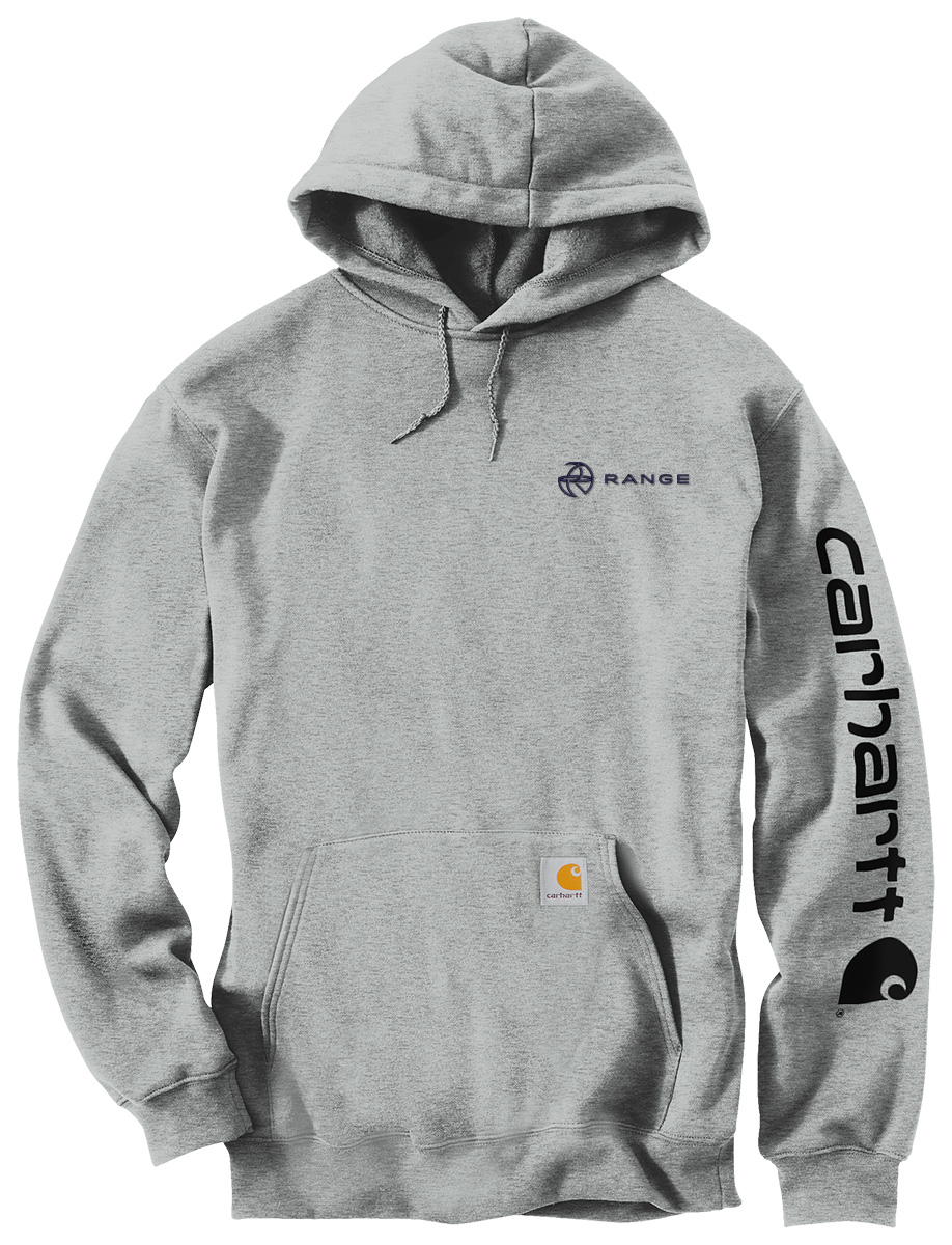 Carhartt® Midweight Hooded Logo Sweatshirt – Range Swag