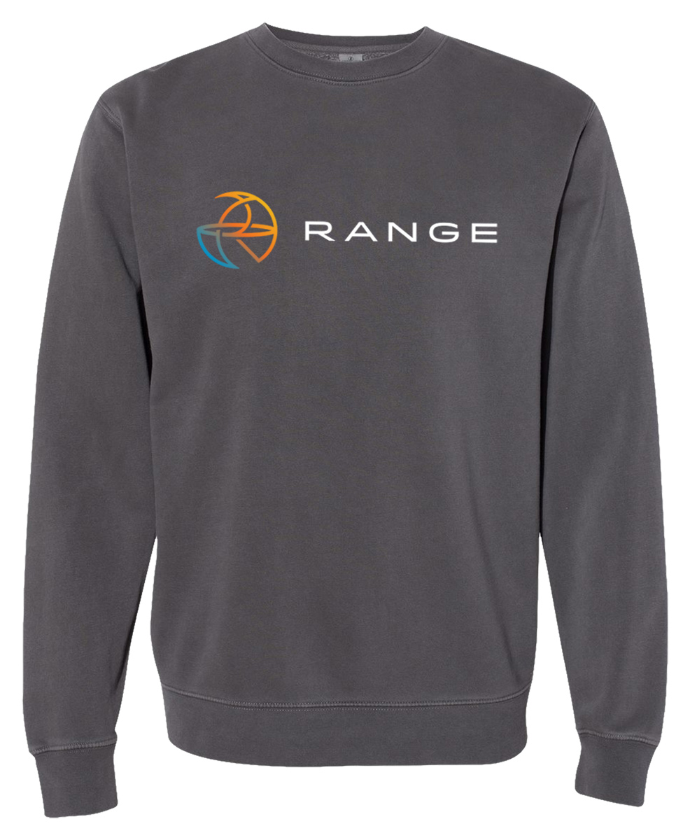 Midweight Pigment-Dyed Crewneck Sweatshirt – SP – Range Swag
