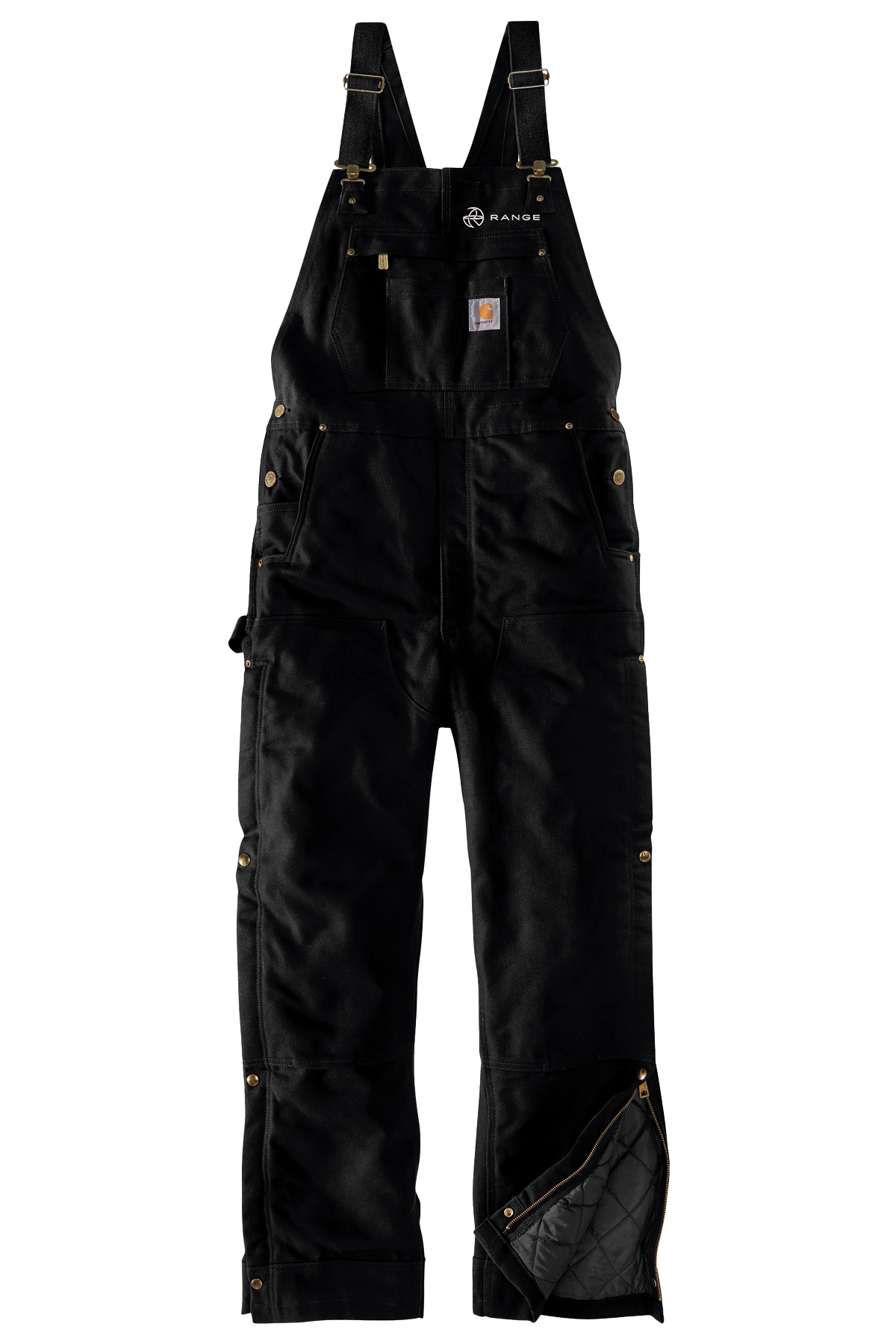 Carhartt® Tall Firm Duck Insulated Bib Overalls Range Swag