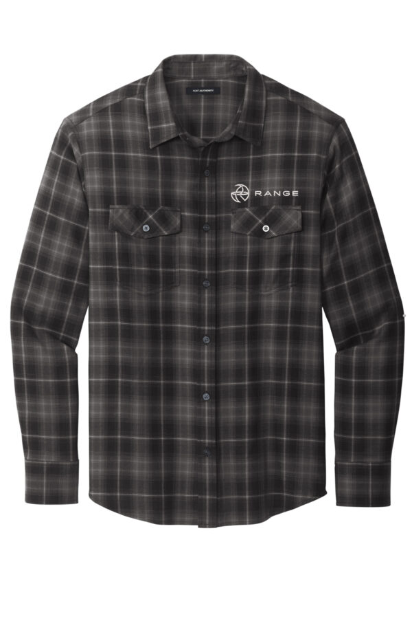 Port Authority Long Sleeve Ombre Plaid Shirt – Range Swag