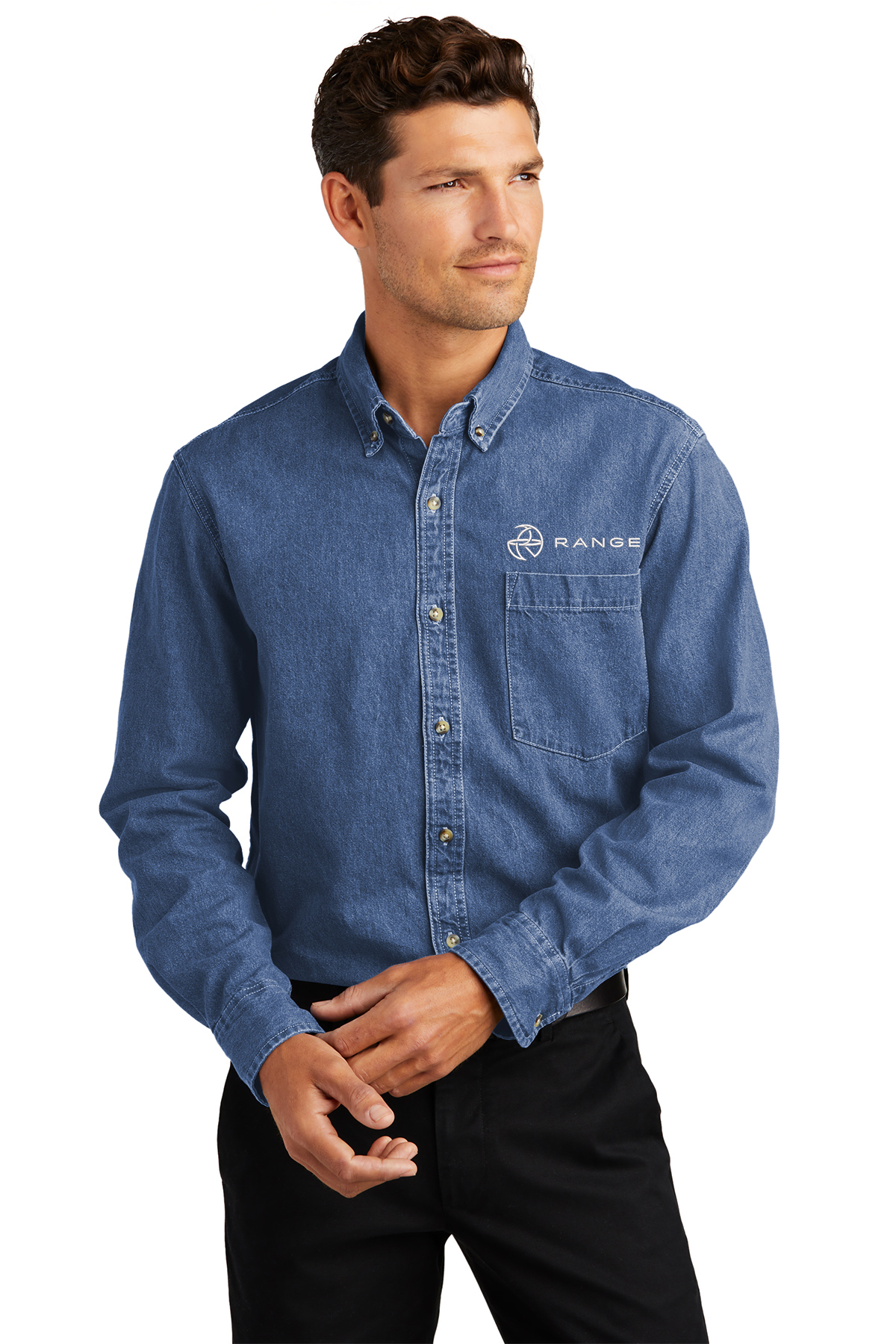 Port Authority Heavyweight Denim Shirt Range Swag